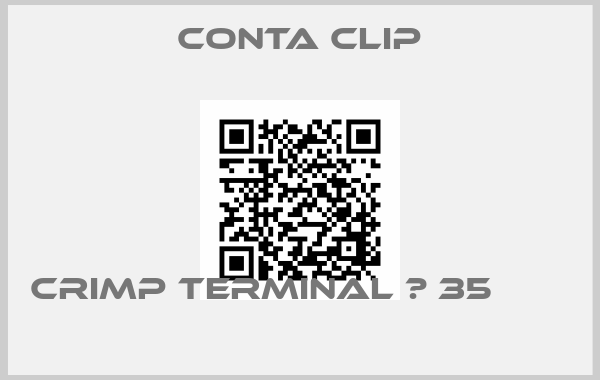 Conta Clip-Crimp Terminal № 35                  