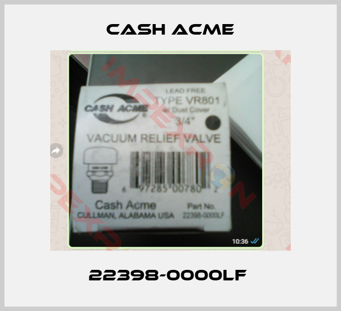 Cash Acme-22398-0000LF 