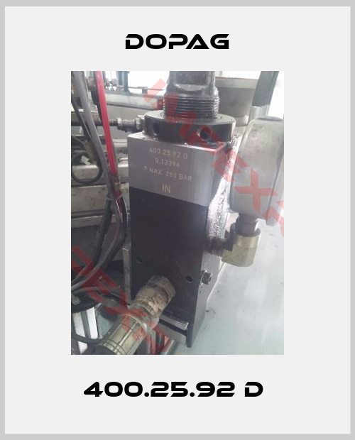 Dopag-400.25.92 D 