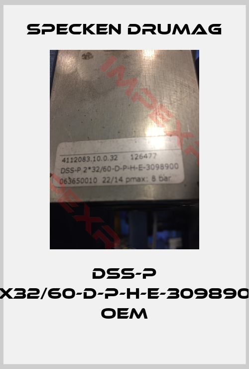 Specken Drumag-DSS-P 2x32/60-D-P-H-E-3098900 OEM