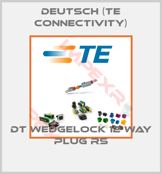 Deutsch (TE Connectivity)-DT Wedgelock 12 way plug RS