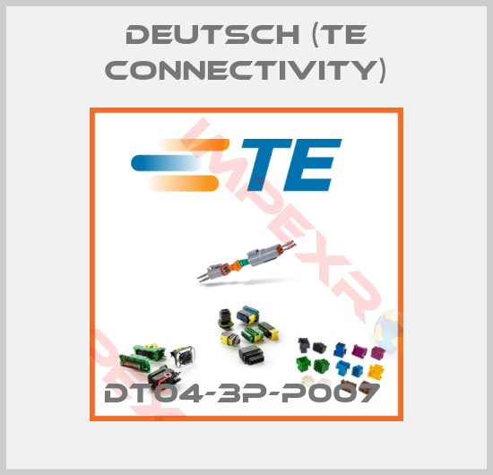 Deutsch (TE Connectivity)-DT04-3P-P007 