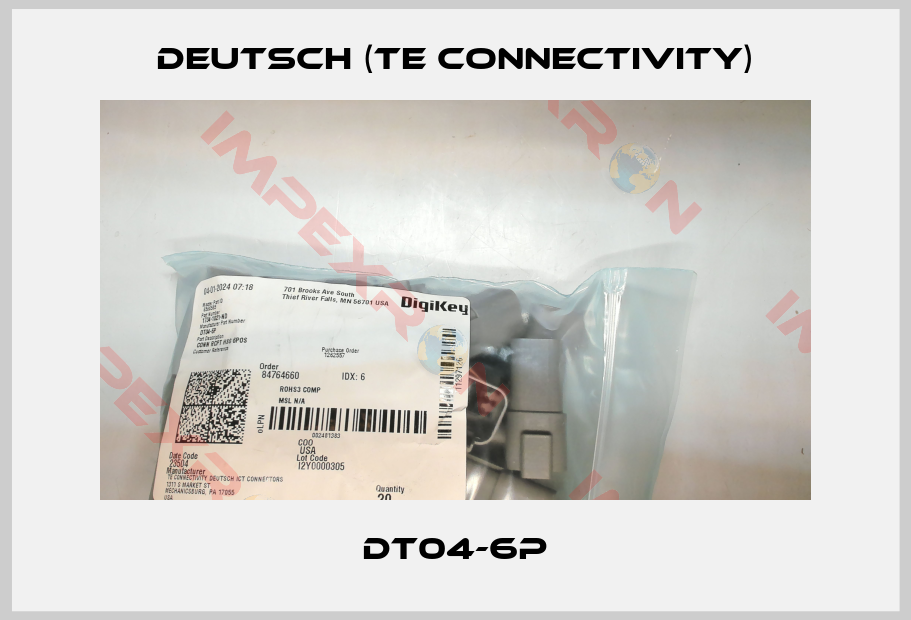 Deutsch (TE Connectivity)-DT04-6P