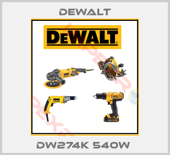 Dewalt-DW274K 540W 