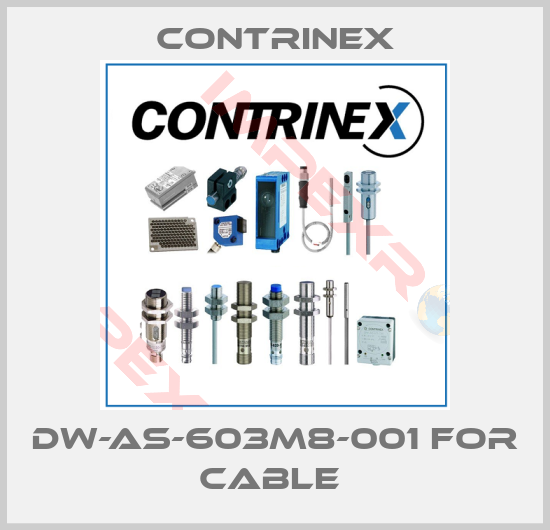 Contrinex-DW-AS-603M8-001 FOR CABLE 