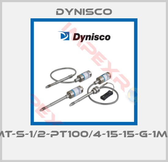 Dynisco-DYMT-S-1/2-PT100/4-15-15-G-1M-F13 