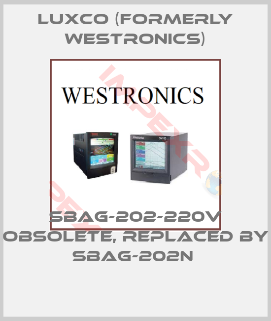 Luxco (formerly Westronics)-SBAG-202-220V obsolete, replaced by SBAG-202N 