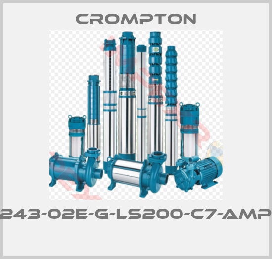 Crompton-E243-02E-G-LS200-C7-AMP3 