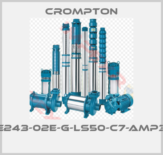 Crompton-E243-02E-G-LS50-C7-AMP3 
