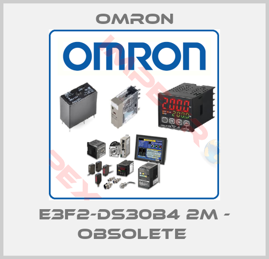 Omron-E3F2-DS30B4 2M - obsolete 