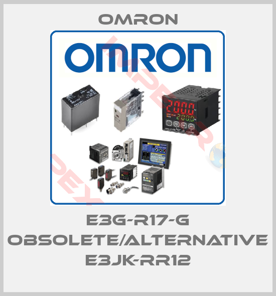 Omron-E3G-R17-G obsolete/alternative E3JK-RR12