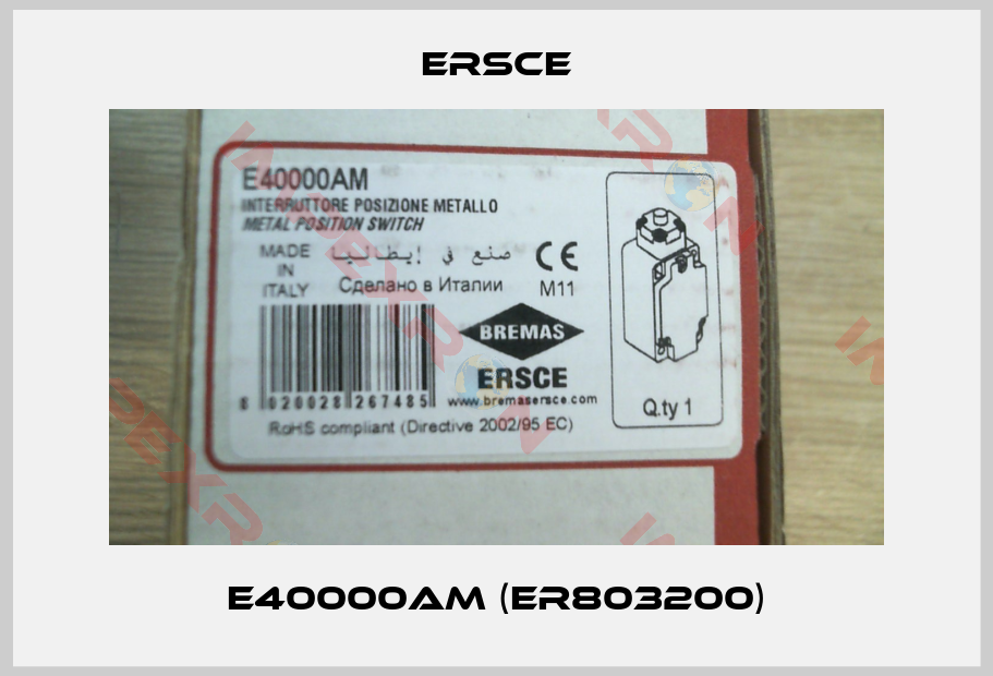 Ersce-E40000AM (ER803200)