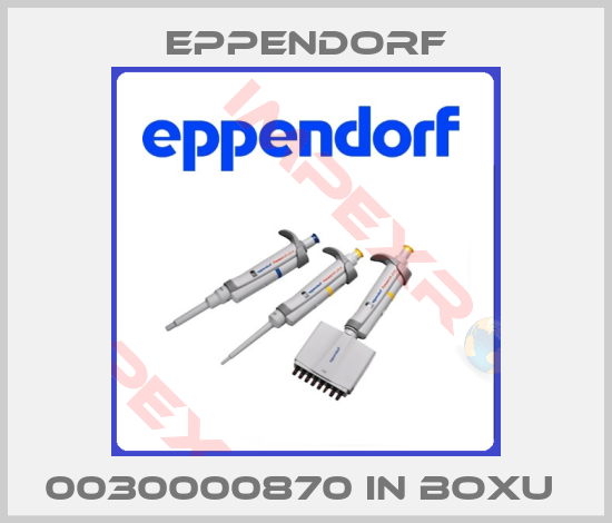 Eppendorf-0030000870 IN BOXU 