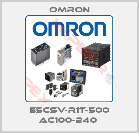 Omron-E5CSV-R1T-500 AC100-240 
