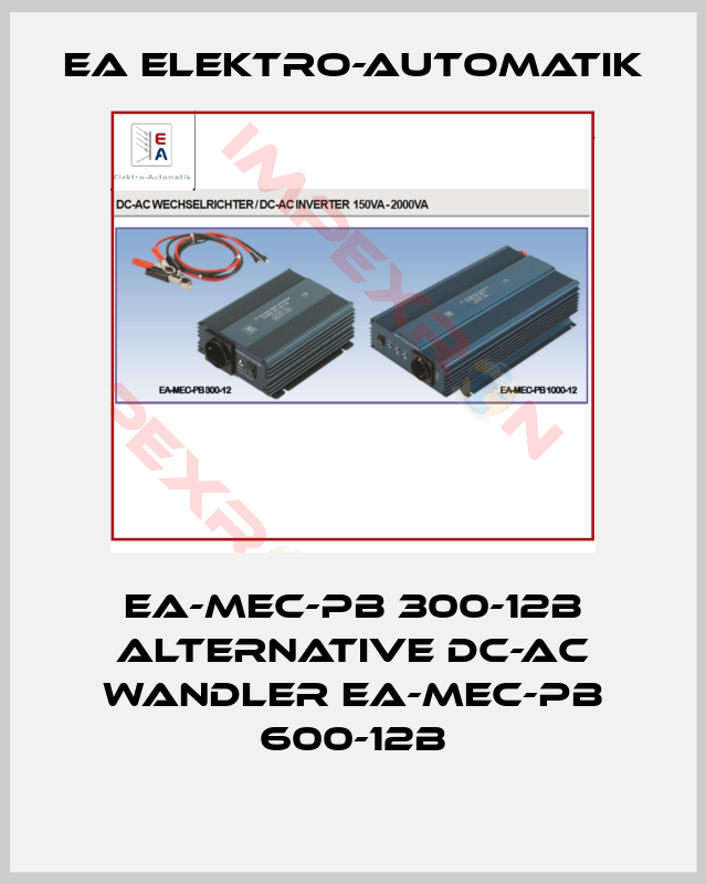 EA Elektro-Automatik-EA-MEC-PB 300-12B alternative DC-AC Wandler EA-MEC-PB 600-12B