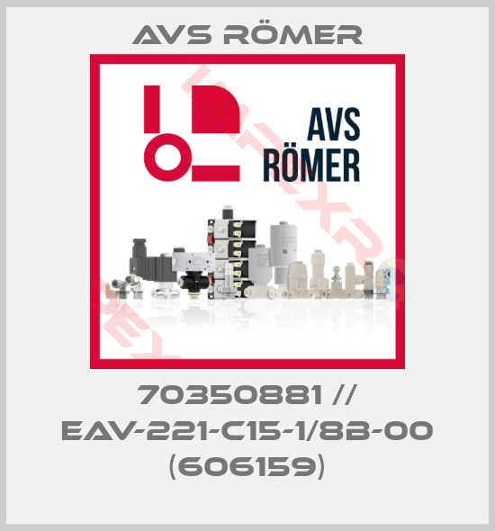 Avs Römer-70350881 // EAV-221-C15-1/8B-00 (606159)