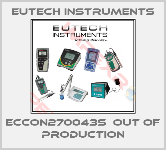 Eutech Instruments-ECCON270043S  out of production