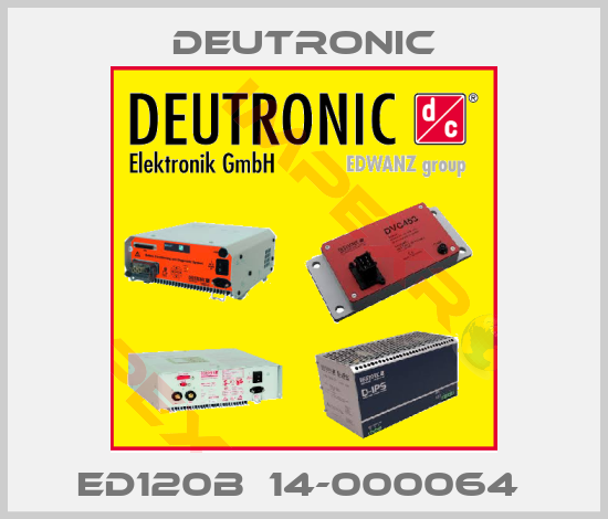 Deutronic-ED120B  14-000064 