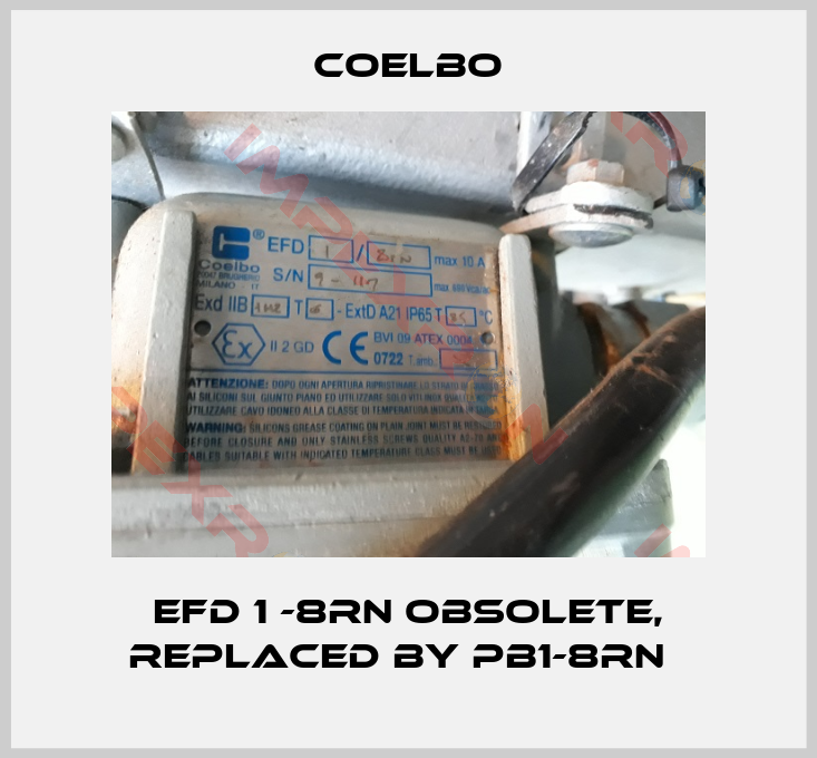 COELBO-EFD 1 -8RN obsolete, replaced by PB1-8RN  