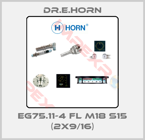 Dr.E.Horn-EG75.11-4 fl M18 S15 (2x9/16)