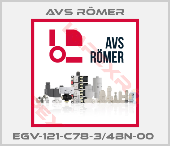 Avs Römer-EGV-121-C78-3/4BN-00 