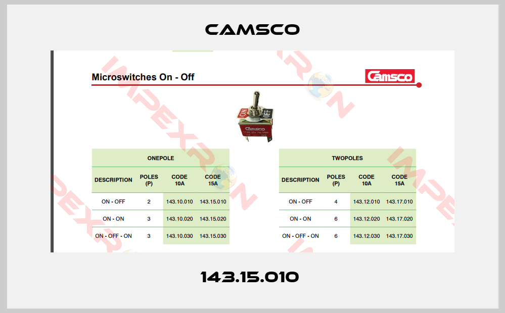 CAMSCO-143.15.010 