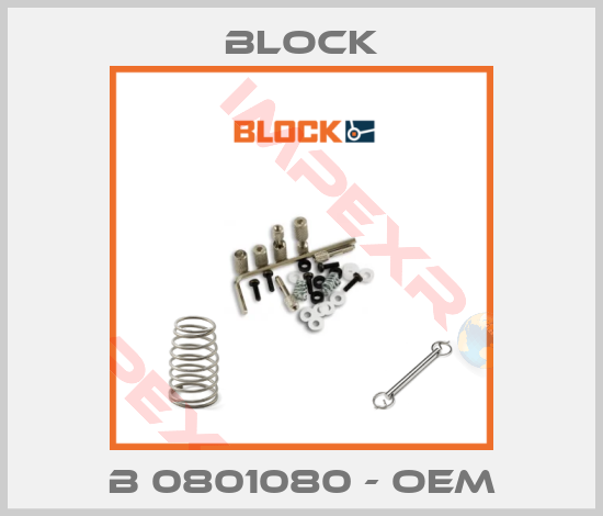 Block-B 0801080 - OEM