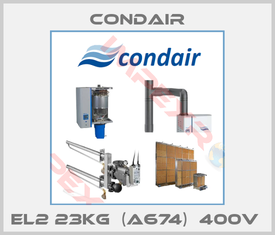 Condair-EL2 23KG  (A674)  400V 