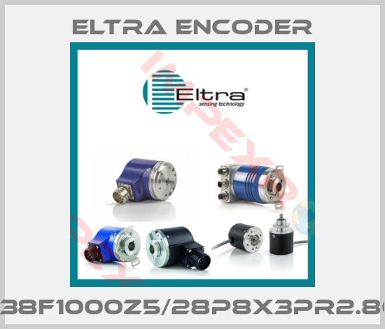 Eltra Encoder-EL38F1000Z5/28P8X3PR2.805