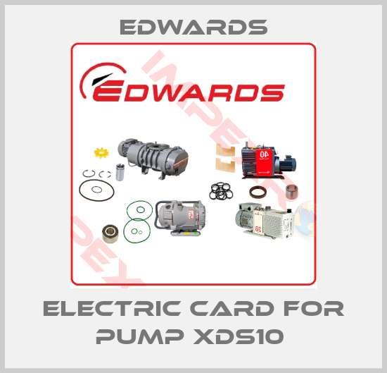 Edwards-ELECTRIC CARD FOR PUMP XDS10 