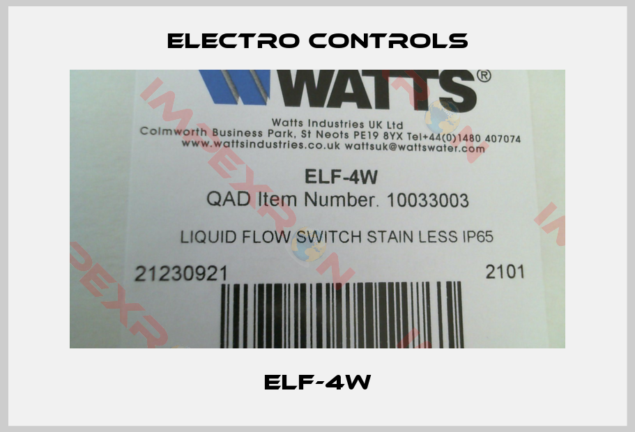 Electro Controls-ELF-4W