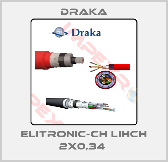 Draka-ELITRONIC-CH LIHCH 2X0,34 