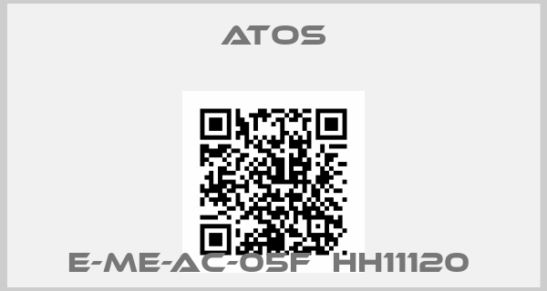 Atos-E-ME-AC-05F  HH11120 