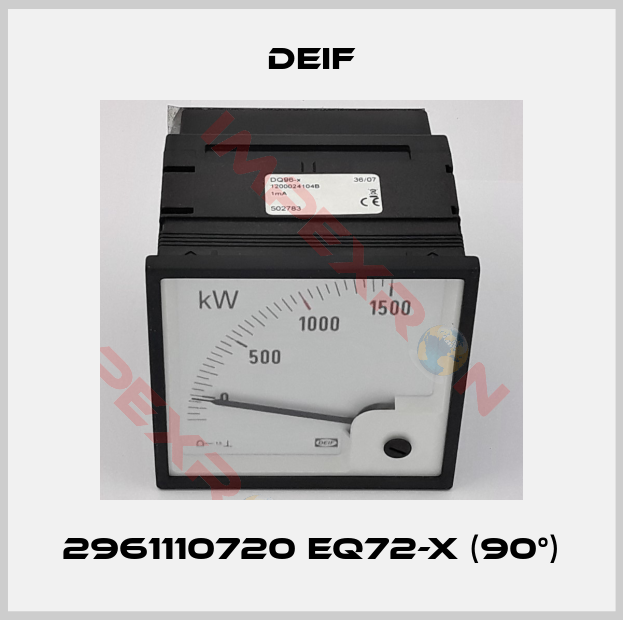 Deif-2961110720 EQ72-x (90°)