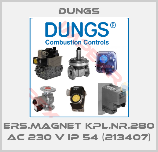 Dungs-ERS.MAGNET KPL.NR.280 AC 230 V IP 54 (213407)