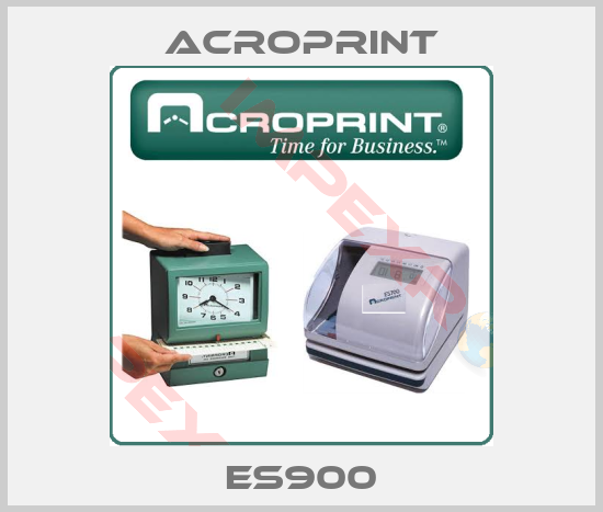 Acroprint-ES900