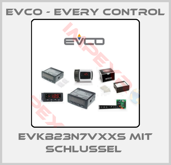 EVCO - Every Control-EVKB23N7VXXS MIT SCHLUSSEL 