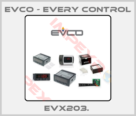 EVCO - Every Control-EVX203. 