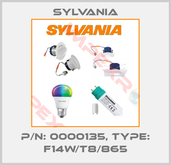 Sylvania-p/n: 0000135, Type: F14W/T8/865