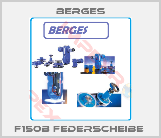 Berges-F150B FEDERSCHEIBE 
