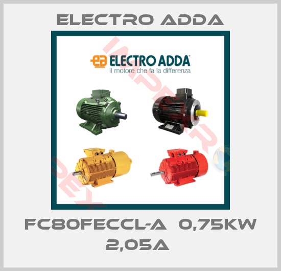 Electro Adda-FC80FECCL-A  0,75KW 2,05A 