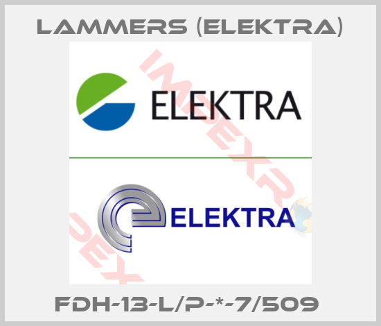 Lammers (Elektra)-FDH-13-L/P-*-7/509 