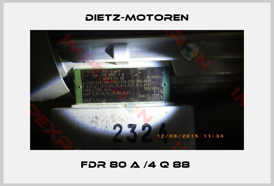 Dietz-Motoren-FDR 80 A /4 Q 88 