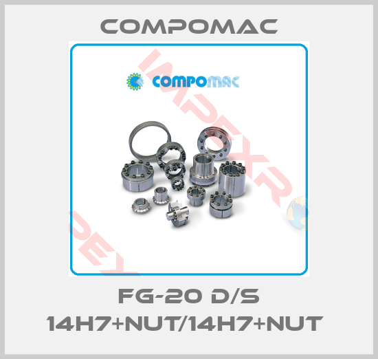 Compomac-FG-20 D/S 14H7+NUT/14H7+NUT 