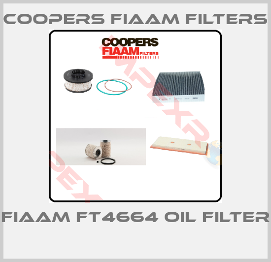 Coopers Fiaam Filters-FIAAM FT4664 OIL FILTER 
