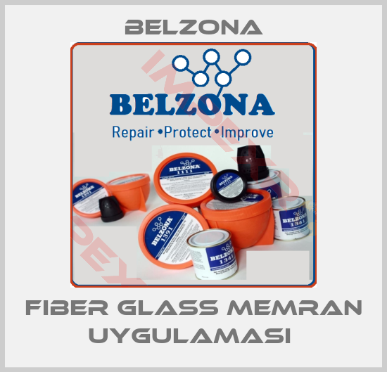 Belzona-FIBER GLASS MEMRAN UYGULAMASI 