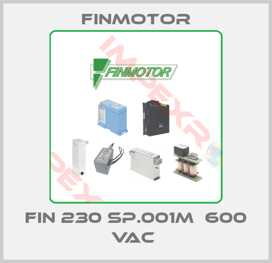 Finmotor-FIN 230 SP.001M  600 VAC 