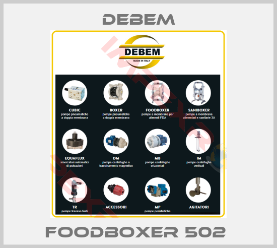 Debem-FOODBOXER 502 