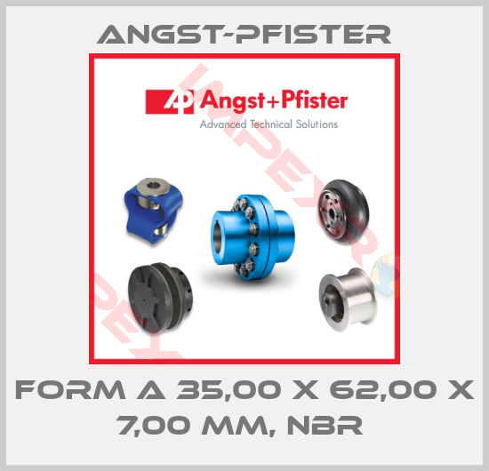 Angst-Pfister-FORM A 35,00 X 62,00 X 7,00 MM, NBR 
