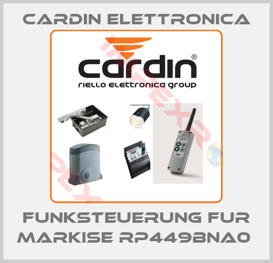Cardin Elettronica-FUNKSTEUERUNG FUR MARKISE RP449BNA0 